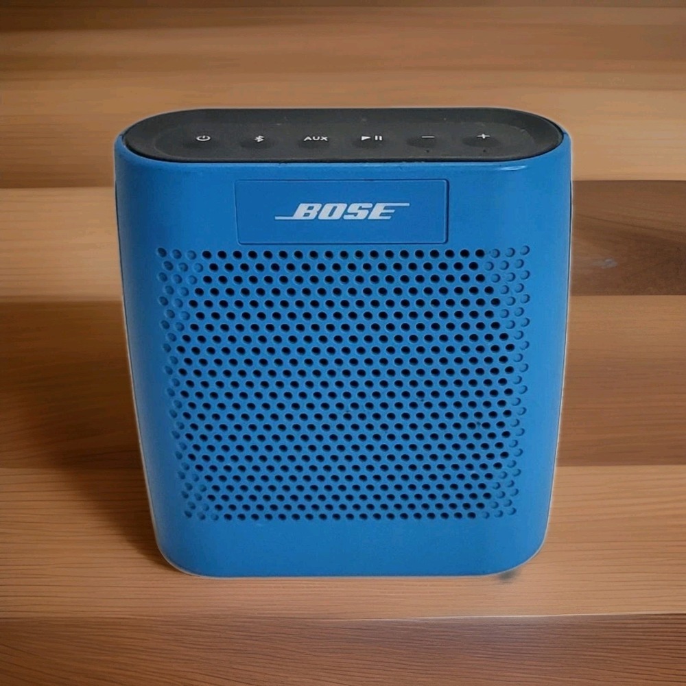 Bose SoundLink Color Bluetooth Speaker Aqua Blue Wireless Portable Model 415859